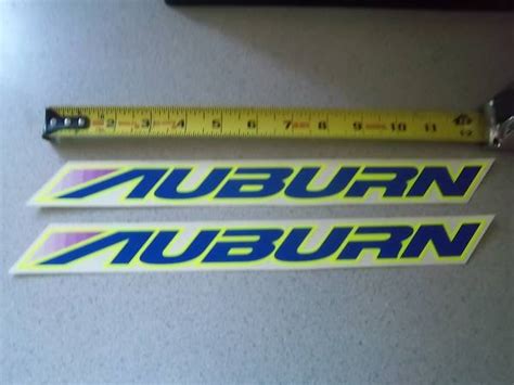 For Sale Auburn Gt Decals Freestyle Racing Stickers