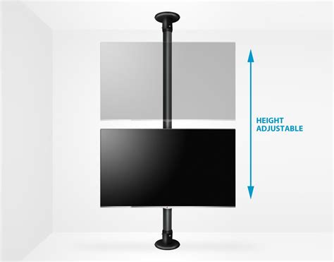 Ceiling Mount Tv Pole Shelly Lighting