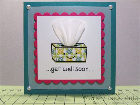 If you have a loved one who's struggling with breast cancer, this gift basket is sure to lift their spirits. Get Well Soon Tissue card! | Inspirational cards, Get well ...