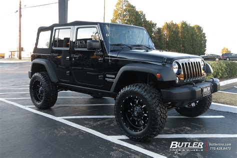 Jeep Wrangler With 20in Fuel Krank Wheels Exclusively From Butler Tires And Wheels In Atlanta