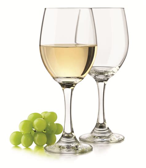 Libbey Preston White Wine Glasses 4 Pc Set