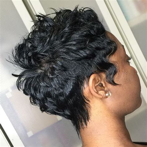 Beautiful puff hairstyle with twist layers : 17 Best images about Jazzy Short Hair Cuts on Pinterest ...