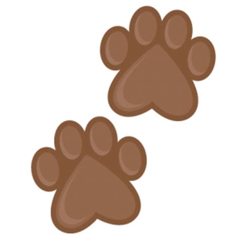 Download Dog Prints SVG scrapbook cut file cute clipart files for ...