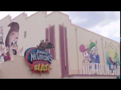 Outside Jimmy Neutron S Nicktoon Blast Universal Studios Florida