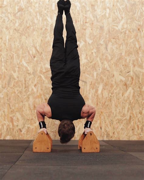 Parallettes Flow Just A Short Combination Of Handstand Press