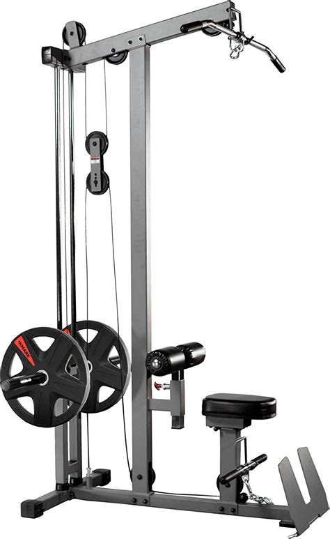 Amazon Com Xmark Lat Pull Down And Low Row Cable Machine Heavy Duty Lat Machine With High And