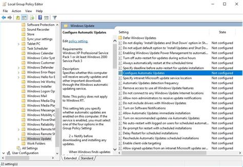 Manage Windows Update Settings Via Group Policy Editor Liquid Web