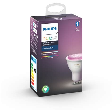 Philips Hue Color Gu10 Bulb Perfect Fit Richer Colors Bt