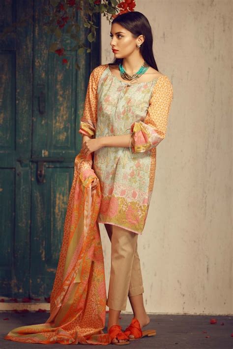 Khaadi Latest Summer Lawn Dresses Designs Collection 2018 2019