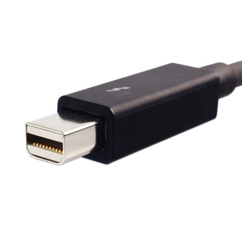 1m Thunderbolt 2 Cable Black From Lindy Uk