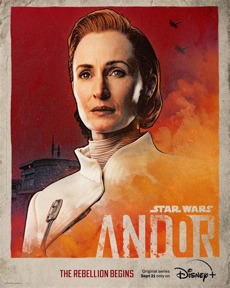 “star Wars Andor” Character Posters Released Whats On Disney Plus
