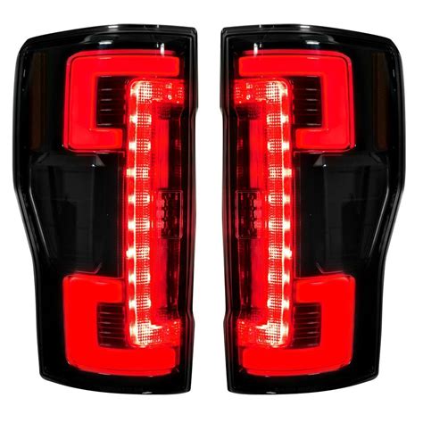 Ford Super Duty 17 19 Replaces Oem Led Tail Lights Oled In Smoked