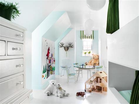 Colorful playroom storage and decor. 45 Small-Space Kids' Playroom Design Ideas | HGTV