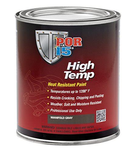 The list of best high temperature header paint will help you better understand functioning. Galleon - POR-15 High Temperature Heat Resistant Paint