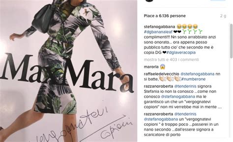 Stefano Gabbana Inferocito Con Max Mara Sui Social Vergognatevi
