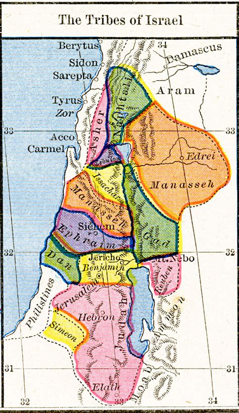 Map Of The Tribes Of Israel Zoning Map Images And Photos Finder The Best Porn Website