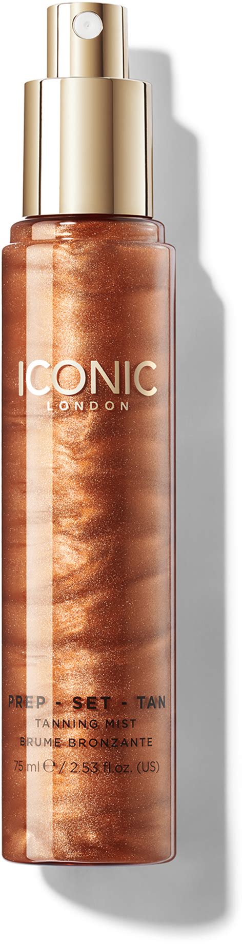 Iconic London Prep Set Tan Tanning Mist Glow 75 Ml