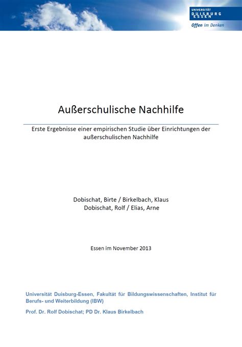 Das gehört auf das deckblatt deiner bachelorarbeit. Aktuelles