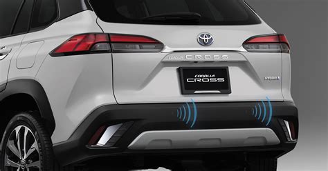 Corolla Cross สัญญาณเตือนกะระยะท้ายรถ Toyota Accessories