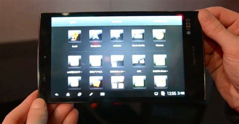 Sharp Aquos Pad Sht21 Japan Tablet Mit Igzo Display Im Hands On Giga