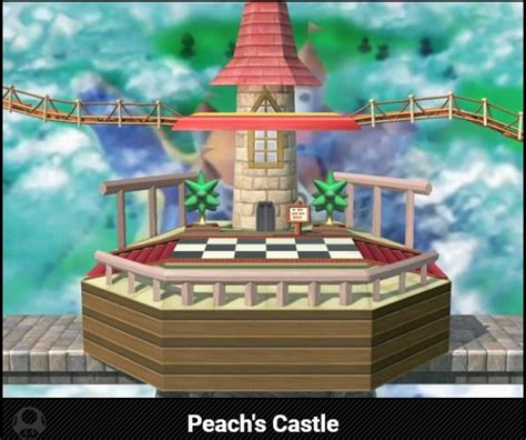 Stage Peachs Castle Super Smash Bros Ultimate