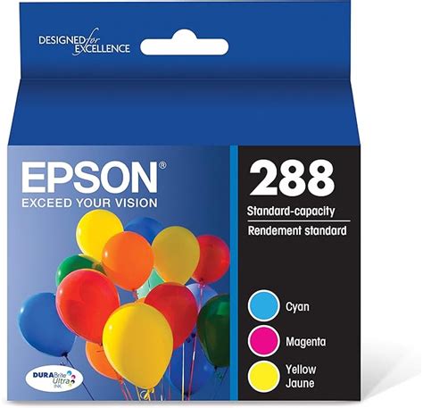 Epson 288 DURABrite Ultra Standard Capacity Cartridge Ink Colour Combo