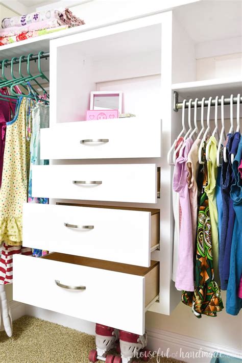 How To Build A Diy Closet Organizer Houseful Of Handmade