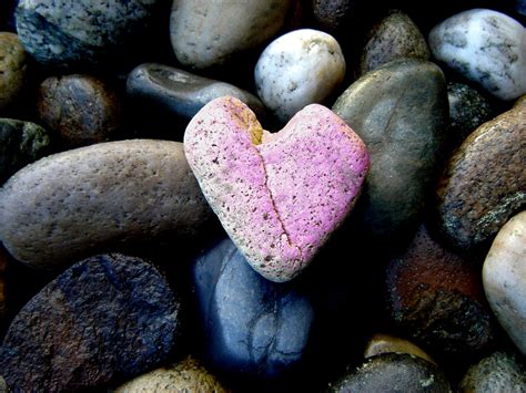 Pink Heart Of Stone Free Photo Download Freeimages