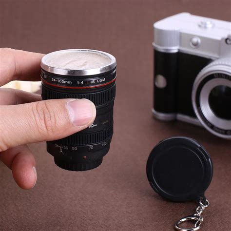 Plastic clear cups with flat lids is great for cold drinks like iced coffee, smoothies, bubble/buba tea, milkshakes & frozen cocktails, water, sodas, and juices. Aliexpress.com : Buy 60ml Mini SLR Camera Lens Mug Plastic Coffee Mug With Keychain Portable ...