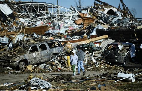 Mayfield Ky Is Among The Places Hit By Devastating Tornadoes Over The Weekend Alaska