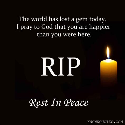 Different Ways To Say Rest In Peace Rip Messages Known Quotes