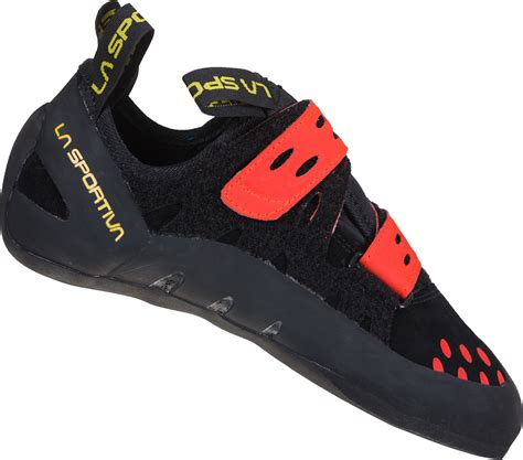 La Sportiva Tarantula Climbing Shoes Herre Blackpoppy Gode Tilbud