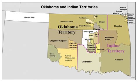 Estados Unidos Victoria Histórica De Los Pueblos Nativos De Oklahoma