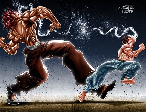 Yujiro Vs Baki Colored Epic Son Of Ogre Grapplerbaki Hot Sex Picture