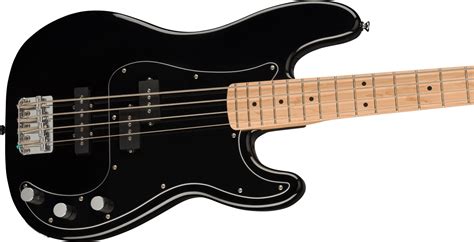 Fender Squier Affinity Precision Bass Pj Mn Pack Black Set De