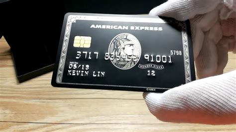 The fervor of that market is somewhat at odds with. The Black Card American Express Centurion Card Replica - YouTube