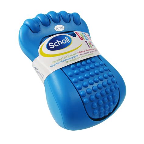 Scholl Crazy Feet Mini Vibrating Portable Foot Massager Relaxer Blue Ebay