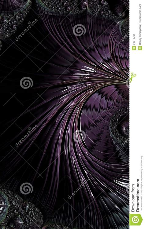 Abstract Art Textured Swirls Stock Illustration Illustration Of
