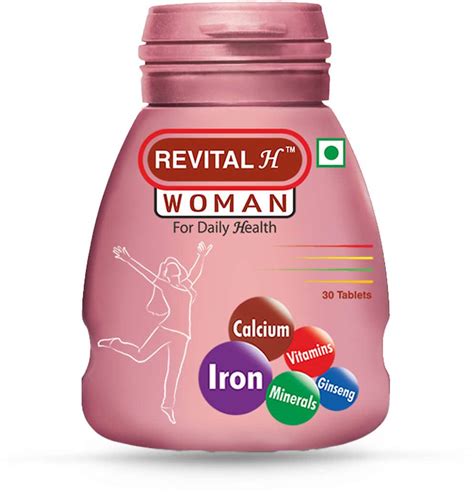 Buy Revital H Men Multivitamin With Calcium Zinc And Ginseng For Immunity