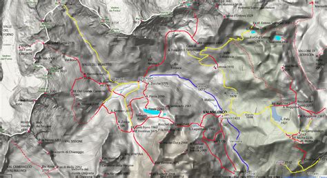 Carte Escursionistiche Della Provincia Di Sondrio