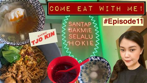 Bakmie Tjo Kin Bandung 🍜 No Pork No Lard Review Mie Yamin Come Eat