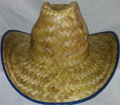 50 Sombreros De Palma Estilo Vaquero Con Orillas De Colores 72500