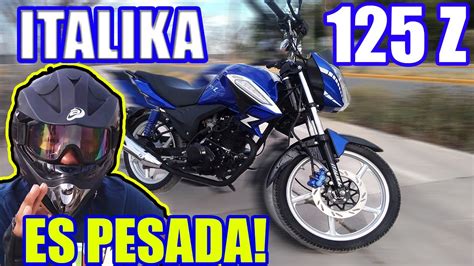 Review Italika 125z 2020es La Mejor Byakko Rider Youtube