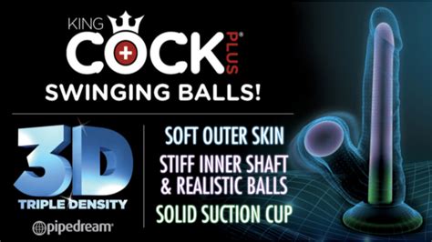 Pipedream Releases King Cock Plus 3d Swinging Balls