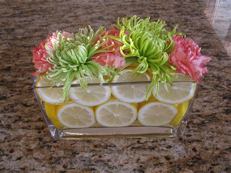 What You Make It When Life Gives You Lemons Make A Centerpiece