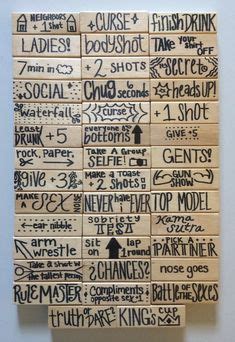All the features and tweaks players put into the island can be saved for later use. 10 Best Truth or Dare Jenga images | Drinking games, Jenga ...
