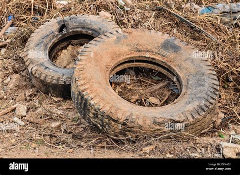 Old Tires Hi Res Stock Photography And Images Alamy