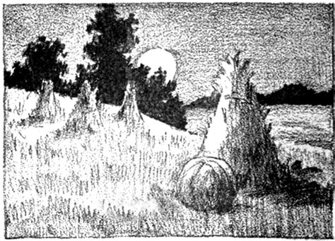 Above the horizon line, draw an angled and jagged line to show a distant mountain step 3: How to Draw an Autumn Landscape Scene with Easy Step by ...