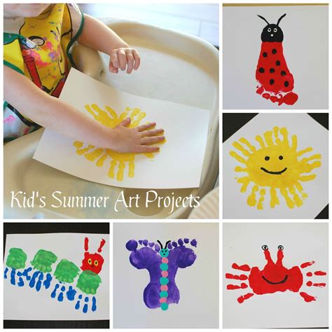 Summer Art Projects Art For Kids Craft Activities For Kids