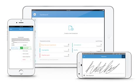 It has both the mobile and web versions, allowing you use your electronic signature easily when away from your workplace. Behind the Scenes: The eSignLive Mobile App | OneSpan
